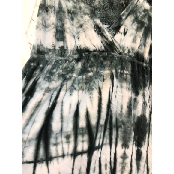 Tie dye blue gray xl Tank Top - Picture 3 of 5